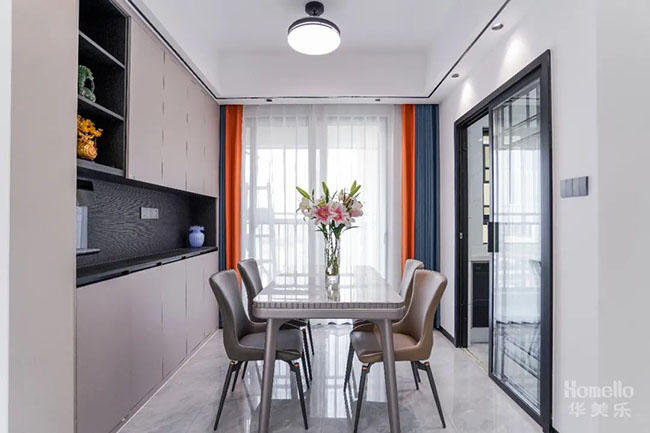 136㎡四居，合理化橫廳構(gòu)筑，軟裝功能改造，詮釋簡約美學(xué)